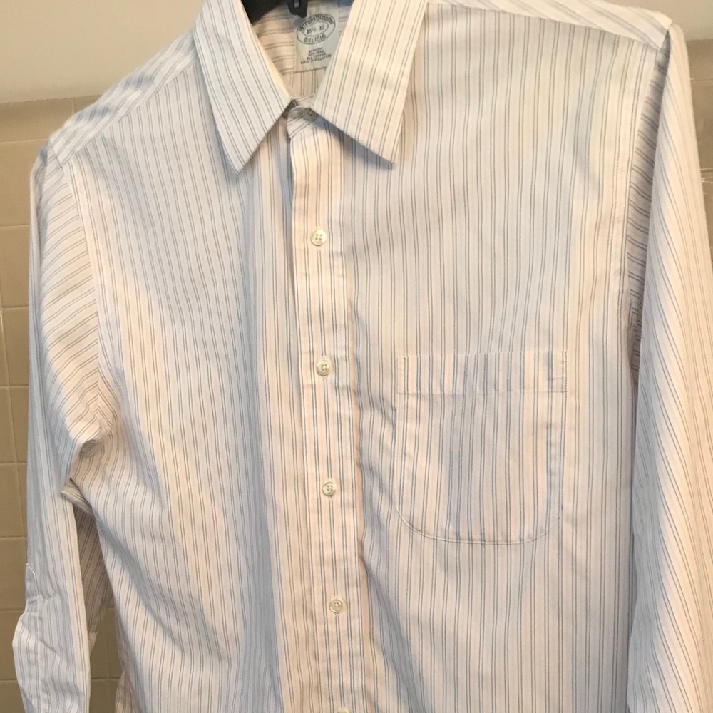 Brooks Brothers 15 1/2-32 slim fit Dress Shirt